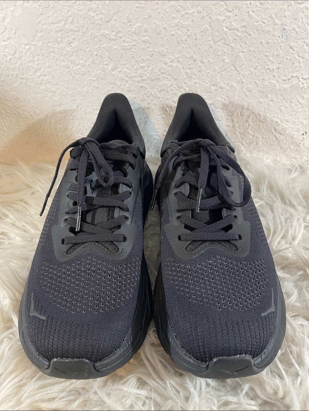 HOKA ONE ONE Arahi 7 'Triple Black' Size 8 Performance Sneakers NEW - Picture 3 of 14